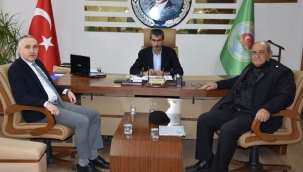 Ziyarette tarımı ele aldılar