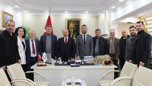 Akan'dan başkan Akyüz'e ziyaret