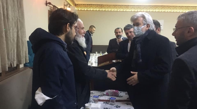 AKP il başkanı Hızlı taziye ziyaretinde bulundu
