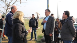 Alaşehir belediyesi ikram aracından çorba ikramı