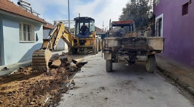 Alaşehir'de 7 mahallede çalışmalar hızlandı