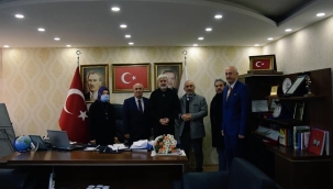 Alioğlu,AKP il başkanı Hızlı'yı ziyaret etti