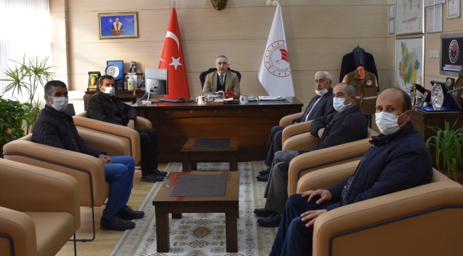 Arı yetiştiricileri birliğinden Öztürk'e ziyaret