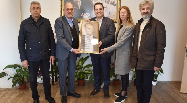 ATSO başkanı Erdayıoğlu'nden Dutlulu'ya ziyaret