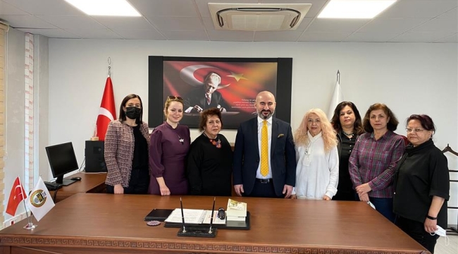 Baro başkanı Rona'nın Akhisar'dan ziyaretçileri
