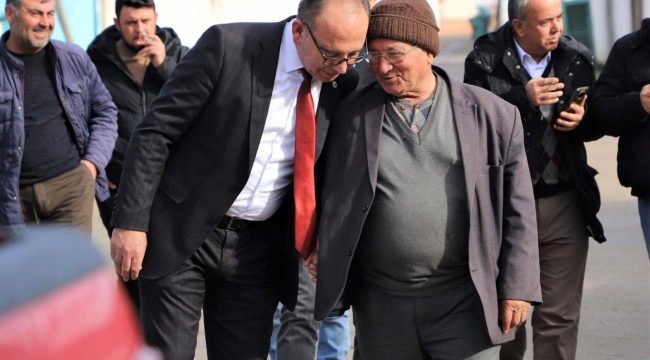 Başkan Akın mahallelerde vatandaşlarla buluştu