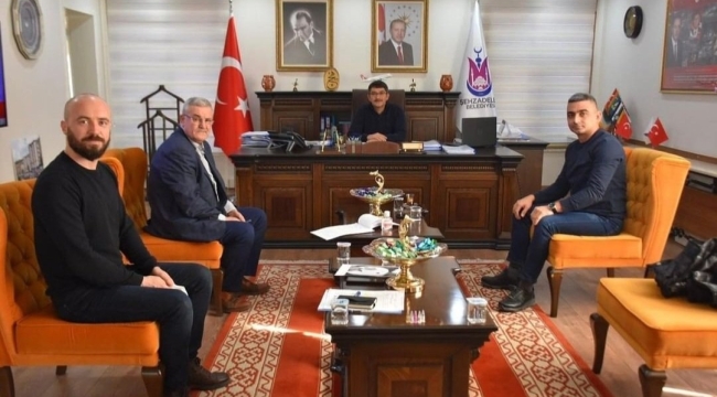 Başkan Ballı başkan Çelik'i ziyaret etti