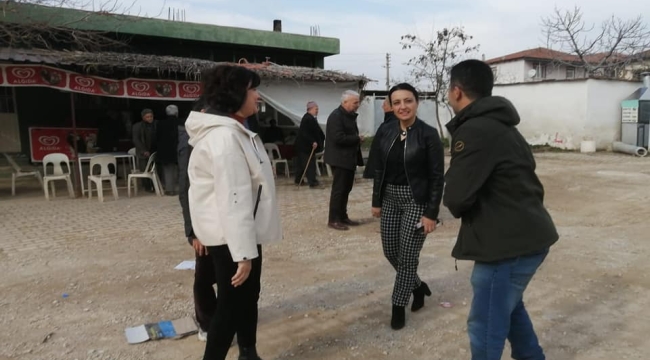 Başkan Bilgin,Çullugörece'de 