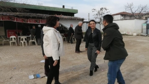 Başkan Bilgin,Çullugörece'de 