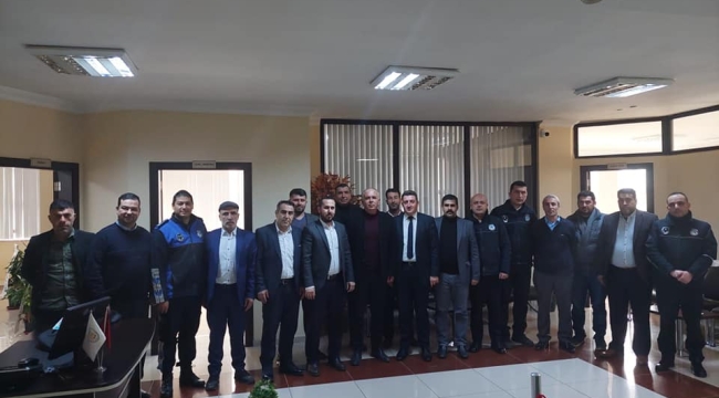 Başkan Bulgay,hal daire başkanıyla görüştü