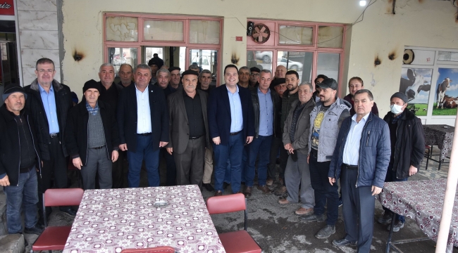 Başkan Dutlulu'nun vatandaş buluşması sürüyor