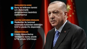  C.Başkanı Erdoğan'da önemli açıklama
