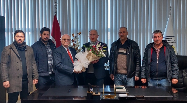Çataldere ve Kırlı başkan Bulgay'ı ziyaret etti