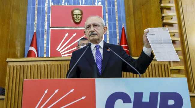 CHP lideri gurup toplantısında Erdoğan'a yüklendi