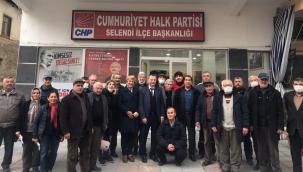 CHP'liler,Demirci,Selendi,Kula,Gördes ve Köprübaşı'nı ziyaret etti