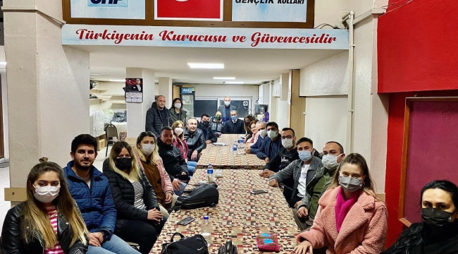 CHP'liler gündem toplantısında bir araya geldi