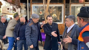 CHP'lilerin mahalle çalışmalarına milletvekili de katıldı