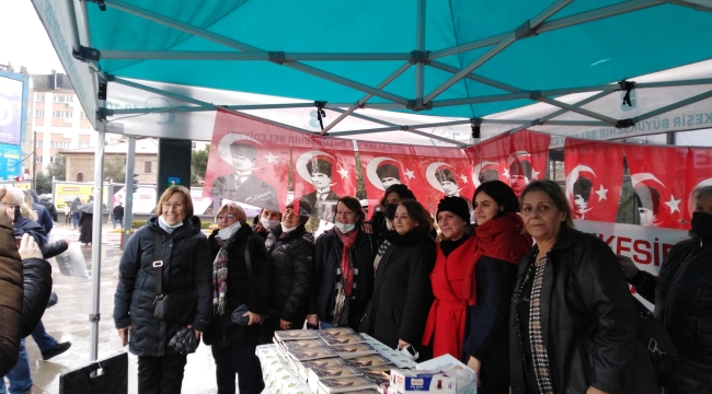  CHP Soma kadın kolları Balıkesir'de