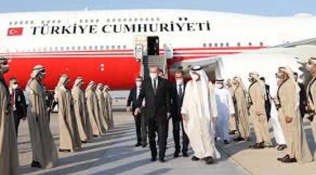 Cumhurbaşkanı Erdoğan BAE'de!