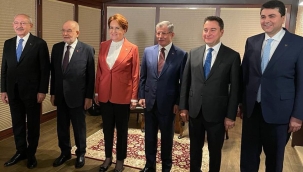 Demokrasi zirvesi: 6 partinin lideri bir arada