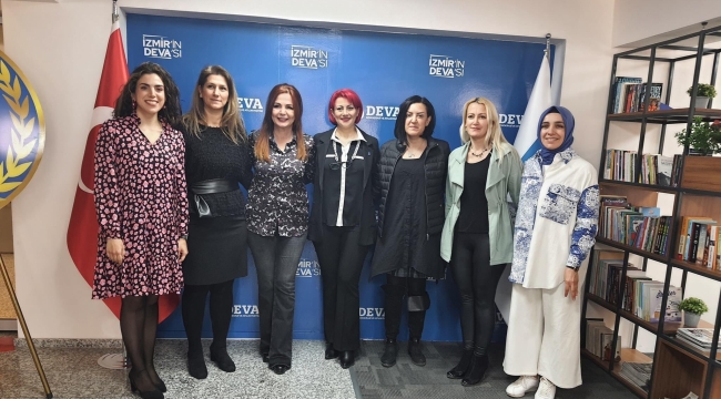 Deva partisi Ege bölgesi il ve ilçe kadın başkanları tanışma toplantısı 