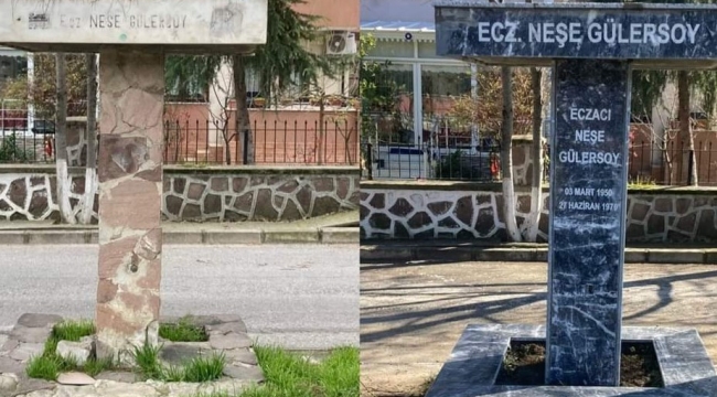 Eczacılar Odası Gülersoy çeşmesini yenilendi
