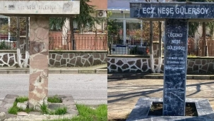 Eczacılar Odası Gülersoy çeşmesini yenilendi