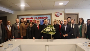 Gelecek partisi yöneticileri CHP'yi ziyaret etti