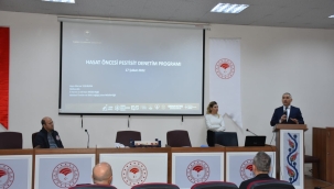 Hasat öncesi pestisit denetim toplantısı