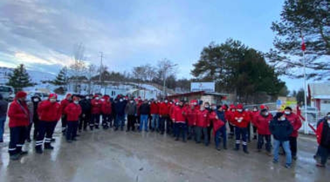 Kızılay soda fabrikasında üretim durdu