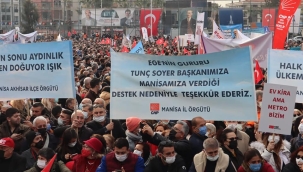 Manisa CHP il örgütü İzmir'de