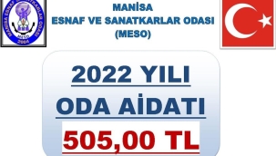 Manisa esnaf ve sanatkarlar odası aidatları zamlandı