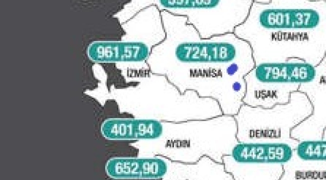 Manisa riskli iller arasında