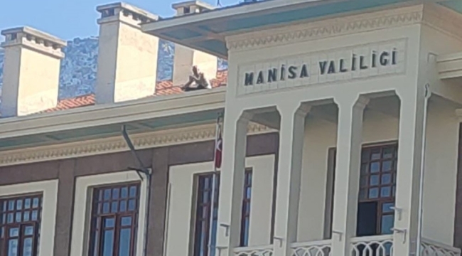 Manisa'yı ayağa kaldıran intihar girişimi