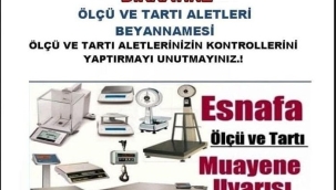 MESO esnafları uyardı