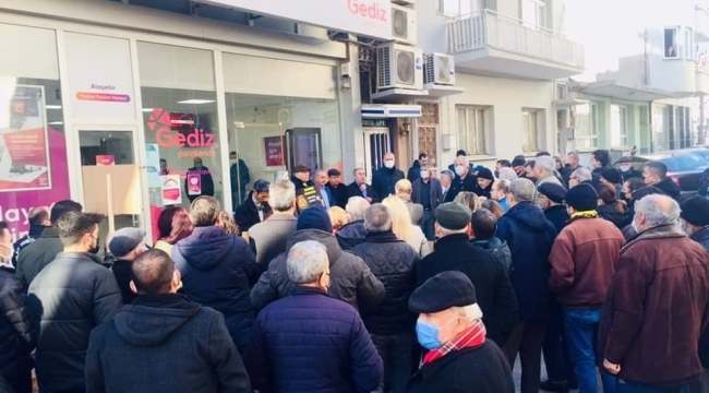 Millet ittifakı üyesi partilerden elektrik faturası protestosu