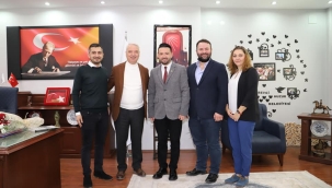 Mimarlar başkan Bilgin'i ziyaret etti