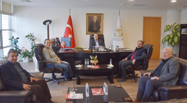 Muhtarlar başkan Dutlulu'yu ziyaret etti