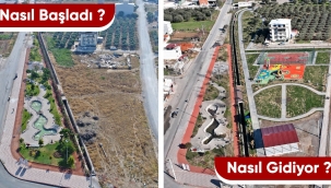 Onlarca insana nefes aldıracak park bitiyor