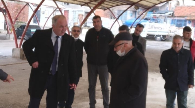Pazarcı esnafın sorunlarını çözümü için ortak çalışma kararı