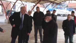 Pazarcı esnafın sorunlarını çözümü için ortak çalışma kararı