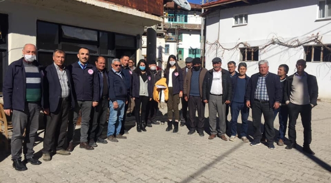 Selendi'de üreticilere antepfıstığı, badem ve ceviz eğitimi