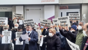 Turgutlu CHP'den ''yüksek fatura ''protestosu