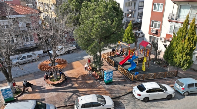 Yenilenen Dr. İhsan Yalkın parkı hizmete alındı.