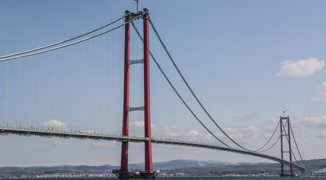 1915 Çanakkale köprüsü açıldı, geçiş 200 lira