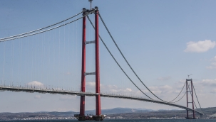 1915 Çanakkale köprüsü açıldı, geçiş 200 lira