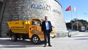 Acil çöp toplama aracı hizmete başladı