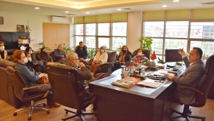 Akhisar çevre derneğinden başkan Dutlulu'ya ziyaret 