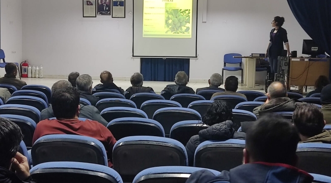 Akhisar'da bitki koruma ürünü uygulama belgesi eğitimi
