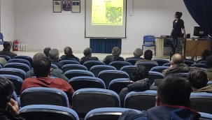 Akhisar'da bitki koruma ürünü uygulama belgesi eğitimi